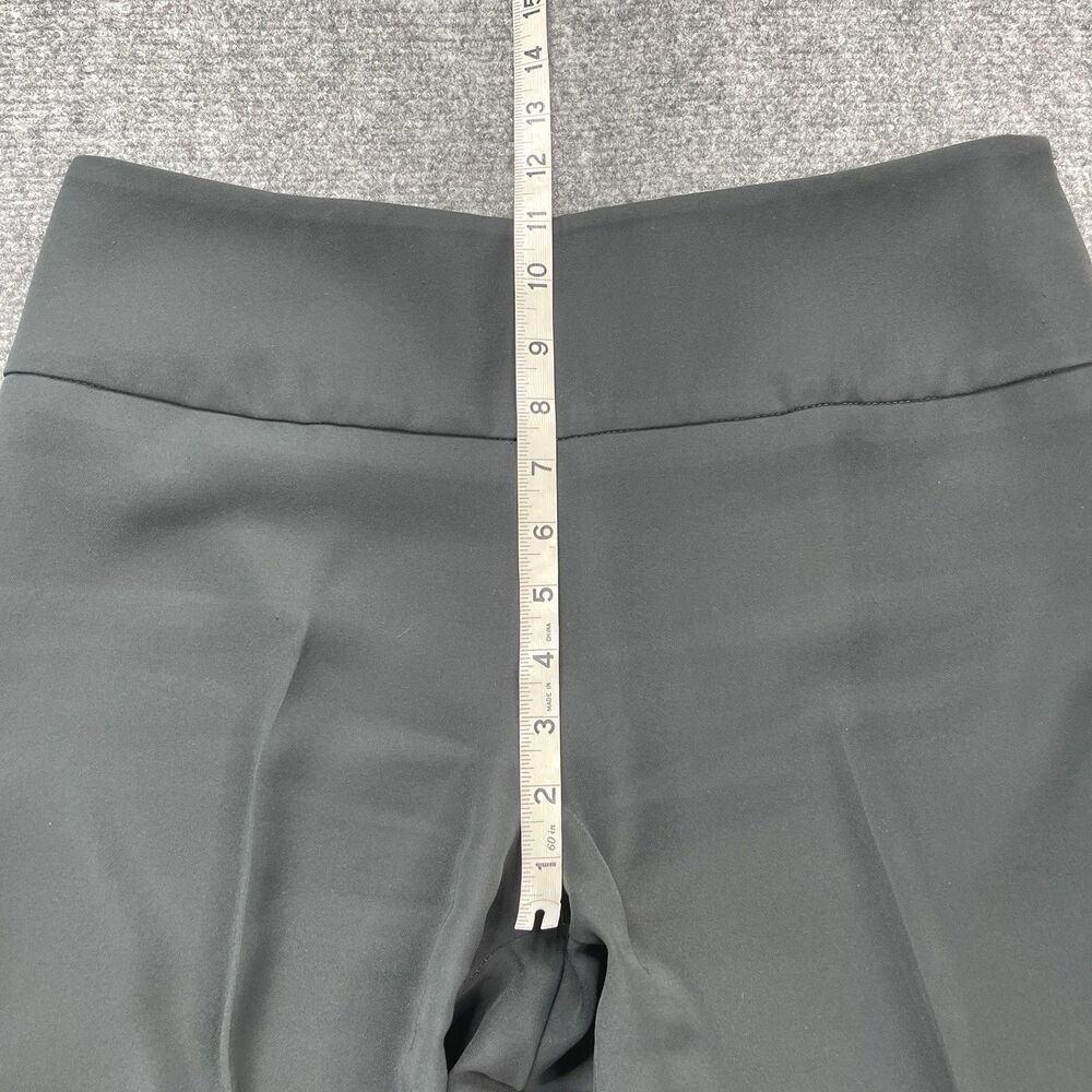 Joseph Ribkoff Pants Womens Size 10 High Rise Flare Leg Side Zip Dark Gray - Picture 6 of 10